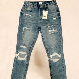 Special A NWT distressed boyfriend jeans